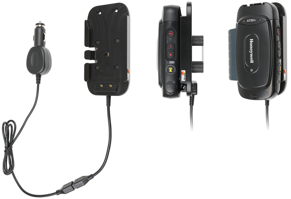 Brodit Aktiv holder med cigarettkontakt, Honeywell A720x 