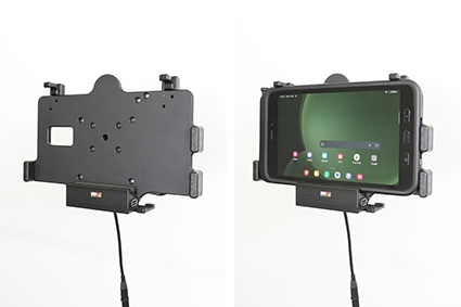 Brodit Aktiv holder med cigarkontakt, Samsung Galaxy Tab Active 3 SM-T570/SM-T575/5 SM-X300/SM-X306B