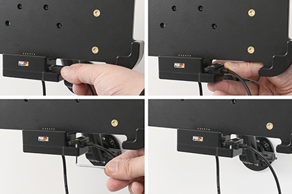 Brodit Aktiv holder med cigarettkontakt, Honeywell EDA10A 