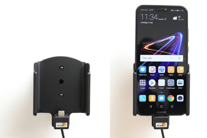 Brodit Aktiv holder til fast installation, Huawei P20 Lite 