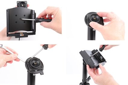 Brodit Aktiv holder til fast installation, Honeywell EDA70/EDA71