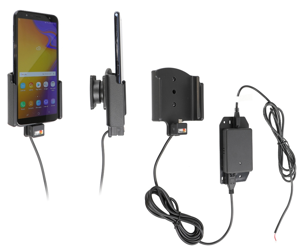 Brodit Aktiv holder til fast installation, Samsung Galaxy J4+ (SM-J415) 