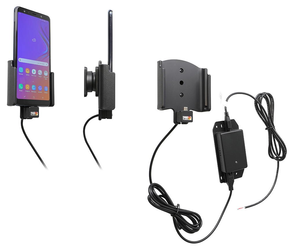Brodit Aktiv holder til fast montering, Samsung Galaxy A7 2018 (SM-A750) 