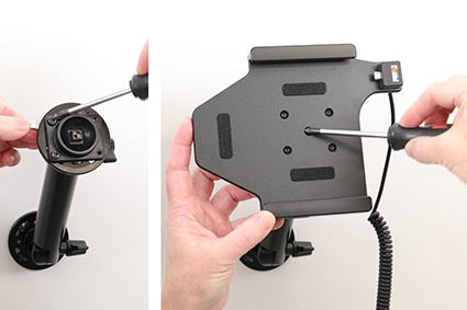 Brodit Aktiv holder til fast installation, Huawei MediaPad M5 Lite 8