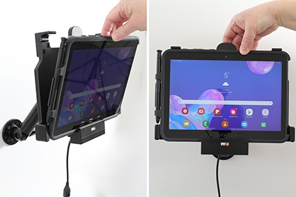 Brodit Aktiv holder til fast montering, Samsung Galaxy Tab Active Pro T540/T545/T547/T547U 