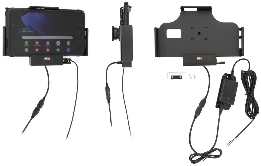 Brodit Aktiv holder til fast installation, Samsung Galaxy Tab Active 2 SM-T390/SM-T395/3 SM-T570/SM-T575