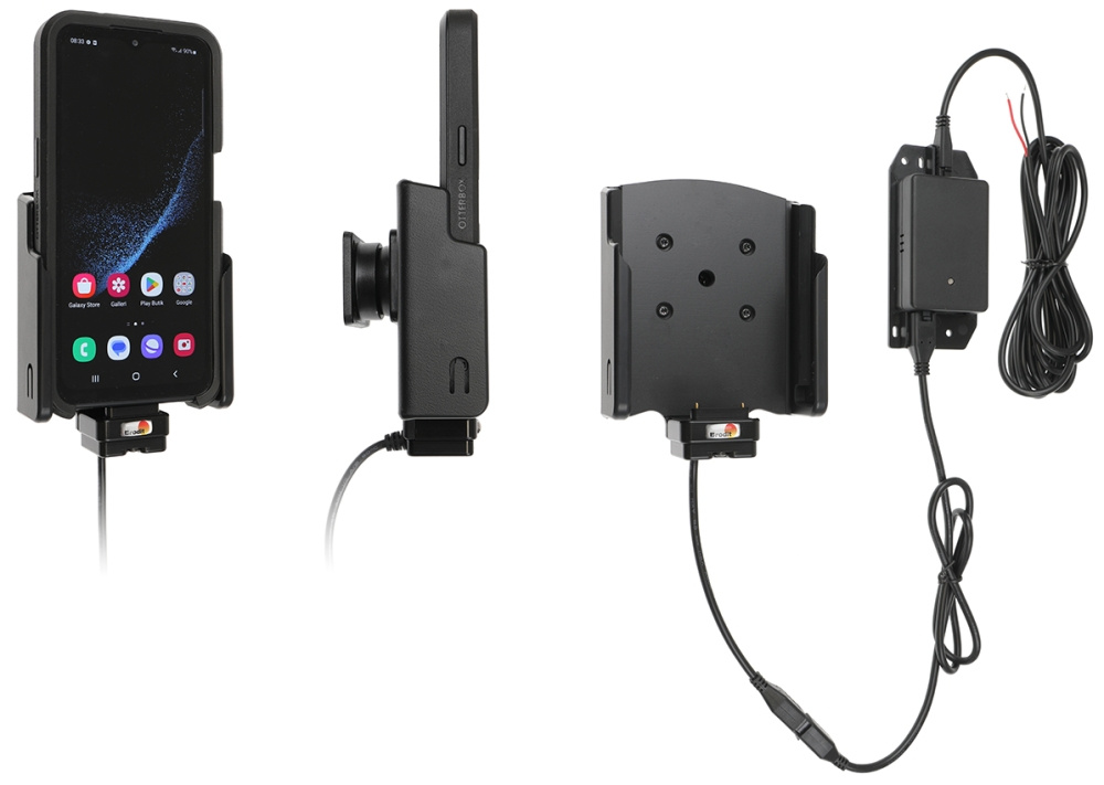 Brodit Aktiv holder til fast installation, Samsung Galaxy Xcover 6 Pro 