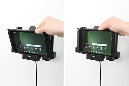 Brodit Aktiv holder til fast montering, Samsung Galaxy Tab Active 3 SM-T570/SM-T575/5 SM-X300/SM-X306B