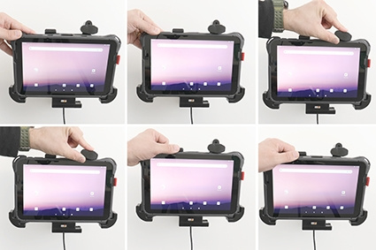 Brodit Aktiv holder til fast installation, Honeywell EDA10A 