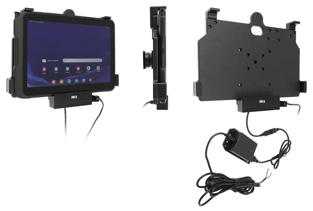 Brodit Aktiv holder til fast installation, Samsung Galaxy Tab Active 5 Pro SM-X356B 