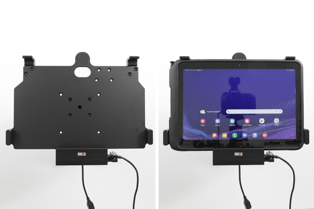 Brodit Aktiv holder til fast installation, Samsung Galaxy Tab Active 5 Pro SM-X356B 