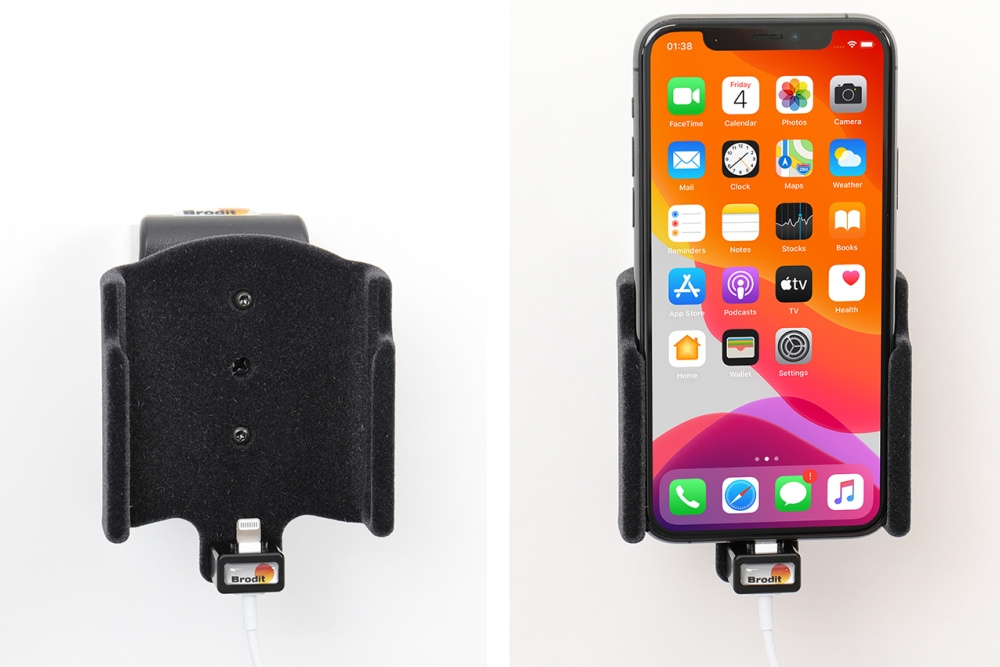 Brodit Holder til Kabeltilslutning, Apple iPhone 11 Pro 
