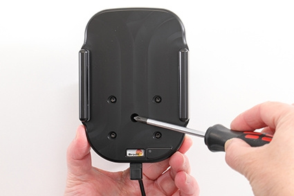 Brodit Qi trådløs aktiv mobilholder med billader, Apple iPhone 12 Pro Max