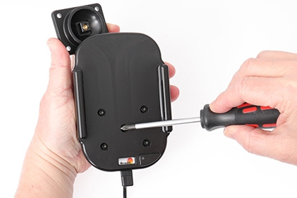 Brodit Qi trådløs aktiv holder til fast montering, Samsung Galaxy S10 