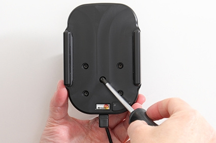 Brodit Qi trådløs aktiv holder til fast montering, Samsung Galaxy S20 4G, 5G (SM-G981B/SM-G981F) 