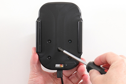 Brodit Qi trådløs aktiv holder til fast montering, Apple iPhone 12/12 Pro