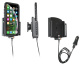 Brodit Aktiv holder med USB-kabel og cigaretadapter, Apple iPhone 11 Pro Max/Xs Max Brodit Aktiv holder med USB-kabel og cigaretadapter, Apple iPhone 11 Pro Max/Xs Max