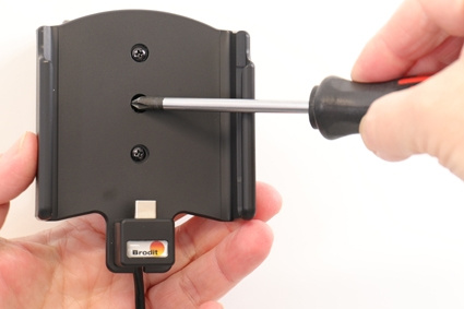 Brodit Aktiv holder med USB-kabel og cigaretadapter, Samsung Galaxy S10+ 