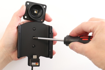 Brodit Aktiv holder med USB-kabel og cigaretadapter, Samsung Galaxy S10e 