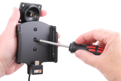 Brodit Aktiv holder med USB-kabel og cigaretadapter, Samsung Galaxy XCover 4s 