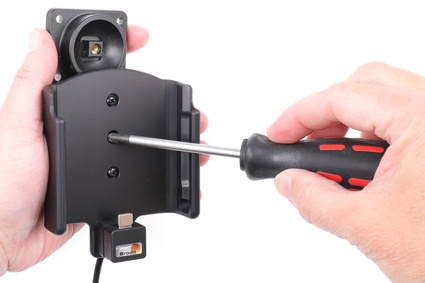 Brodit Aktiv holder med USB-kabel og cigaretadapter, Samsung Galaxy A70 (SM-A705) 