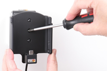 Brodit Aktiv holder med USB-kabel og cigaretadapter, Samsung Galaxy Note 10 SM-N970 