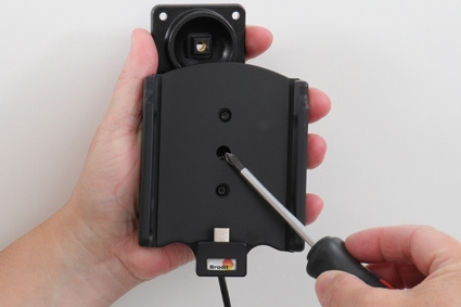 Brodit Aktiv holder med USB-kabel og cigaretadapter, Samsung Galaxy Note 20 Ultra 5G 