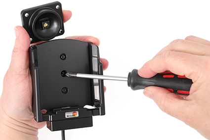 Brodit Aktiv holder med USB-kabel og cigaretadapter, Samsung Galaxy Xcover 5 