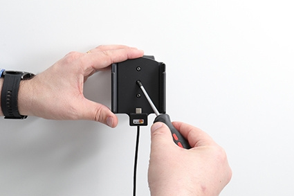 Brodit Aktiv holder med USB-kabel og cigarettadapter, Samsung Galaxy S21 5G SM-G991B/SM-G991B/DS 