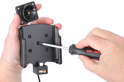 Brodit Aktiv holder med USB-kabel og cigaretadapter, Samsung Galaxy Xcover 6 Pro 