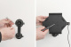 Brodit Aktiv holder med USB-kabel og cigaretadapter, Samsung Galaxy Tab A9+ 11 SM-X210/SM-X215 LTE/SM-X216 5G  Brodit Aktiv holder med USB-kabel og cigaretadapter, Samsung Galaxy Tab A9+ 11 SM-X210/SM-X215 LTE/SM-X216 5G