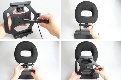 Brodit Aktiv holder til fast installation, Samsung Galaxy Tab S4 10.5 SM-T830/SM-T835 