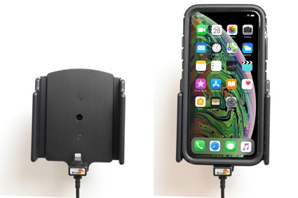 Brodit Aktiv holder til fast installation, Apple iPhone 11 Pro Max/Xs Max