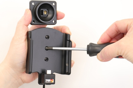 Brodit Aktiv holder til fast installation, Samsung Galaxy S10 