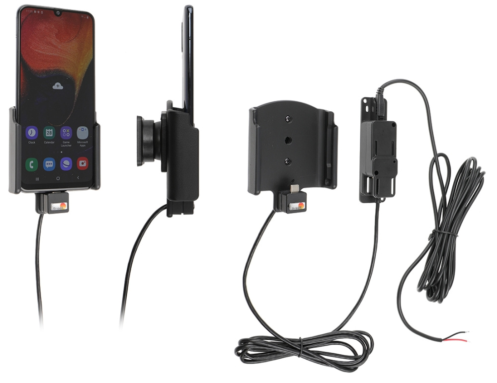 Brodit Aktiv holder til fast installation, Samsung Galaxy A50 (SM-A505) 