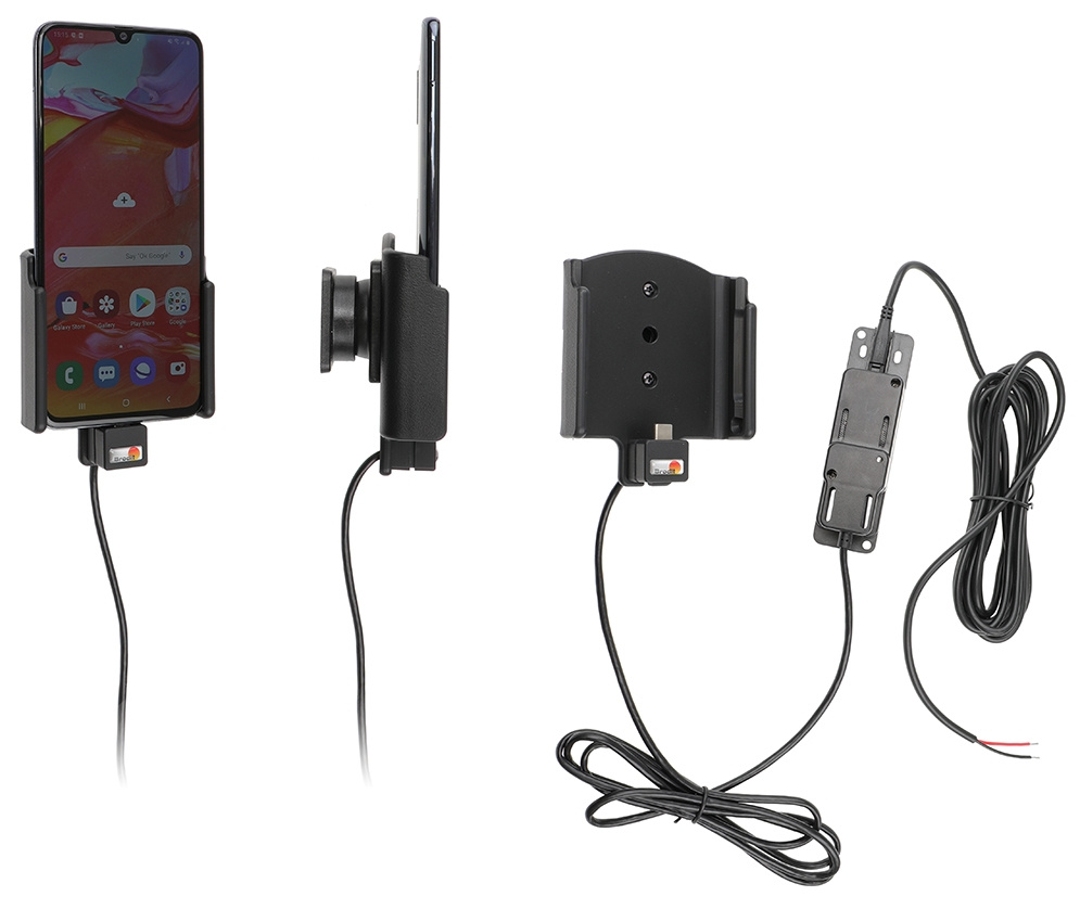 Brodit Aktiv holder til fast montering, Samsung Galaxy A70 (SM-A705) 