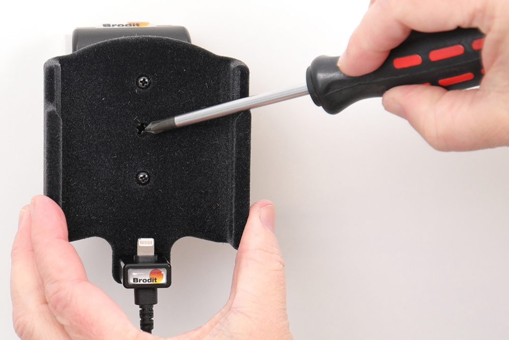 Brodit Aktiv holder til fast installation, Apple iPhone 11 Pro 