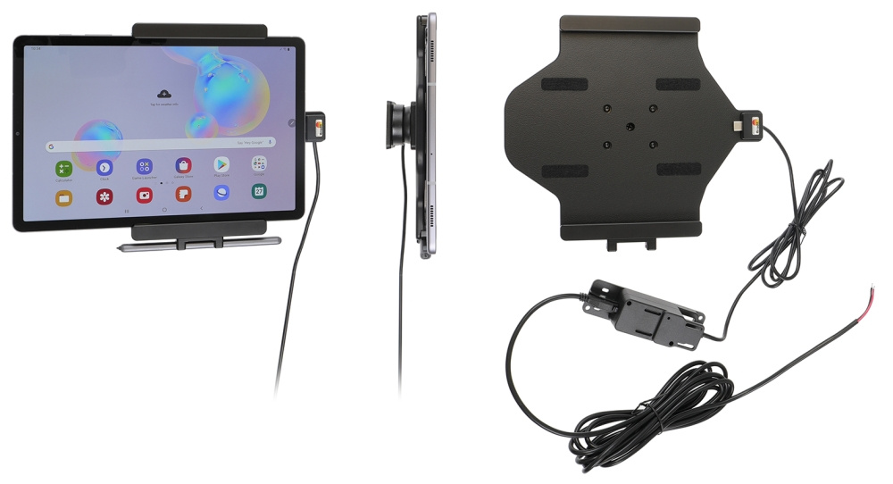 Brodit Aktiv holder til fast installation, Samsung Galaxy Tab S6 10.5 SM-T860/SM-T865 