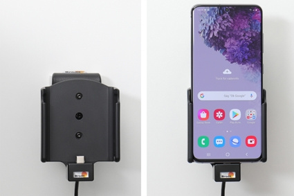 Brodit Aktiv holder til fast montering, Samsung Galaxy S20 4G, 5G (SM-G981B/SM-G981F) 