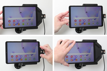 Brodit Aktiv holder til fast installation, Samsung Galaxy Tab A 8.4 (2020) SM-T307 