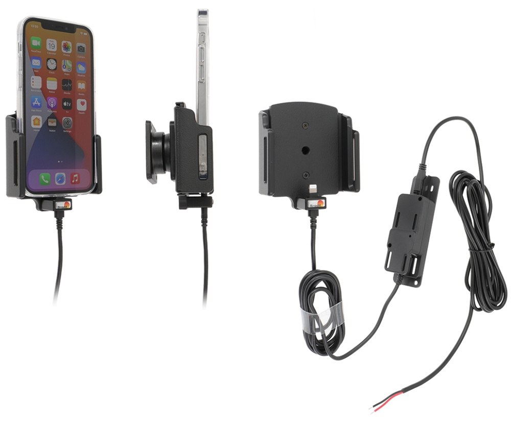 Brodit Aktiv holder til fast montering, Apple iPhone 12/12 Pro/13/13 Pro/14 Pro