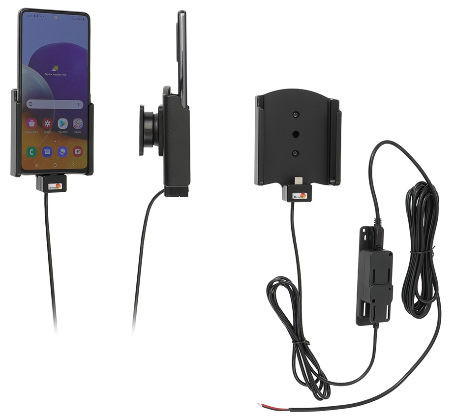 Brodit Aktiv holder til fast installation, Samsung Galaxy A72 SM-A725F/DS 