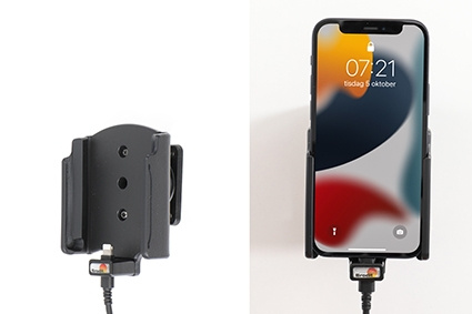 Brodit Aktiv holder til fast installation, Apple iPhone 13 Mini 