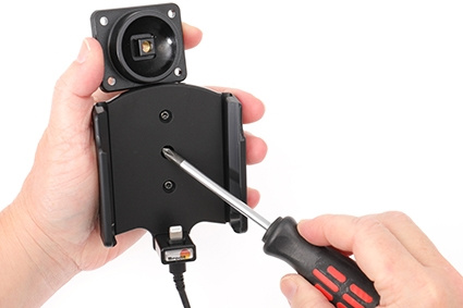 Brodit Aktiv holder til fast installation, Apple iPhone 13/13 Pro/14/14 Pro