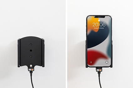 Brodit Aktiv holder til fast installation, Apple iPhone 13 Pro Max/14 Plus/14 Pro Max