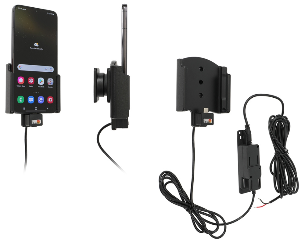 Brodit Aktiv holder til fast installation, Samsung Galaxy S22+ 5G (SM-S906B/SM-S906B/DS) 