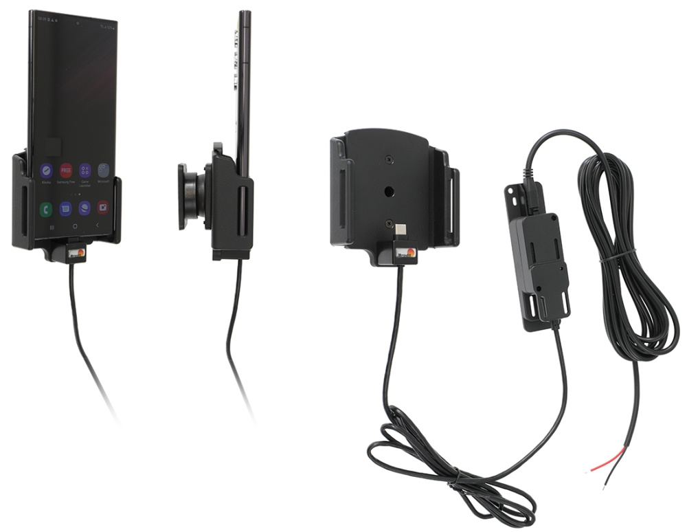 Brodit Aktiv holder til fast montering, Samsung Galaxy S22 Ultra 5G (SM-S908B/SM-S908B/DS) 