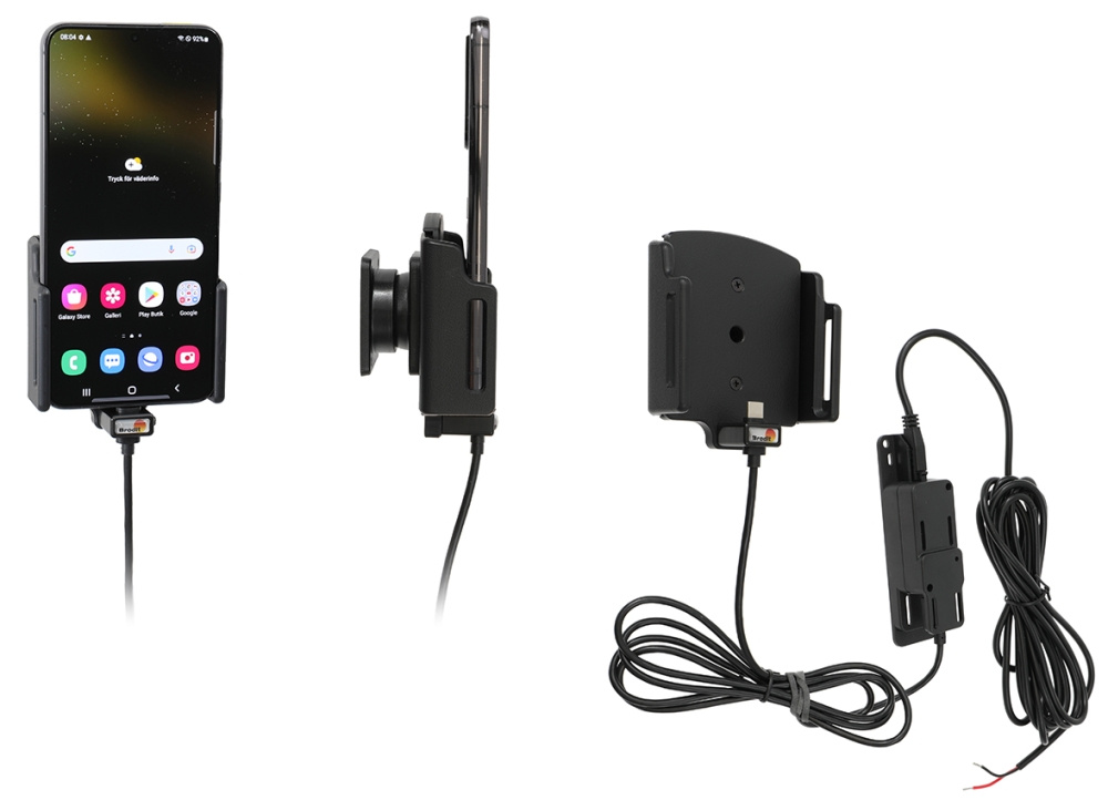 Brodit Aktiv holder til fast montering, Samsung Galaxy S22+ 5G (SM-S906B/SM-S906B/DS) 