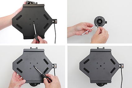 Brodit Aktiv holder til fast installation, Samsung Galaxy Tab S8 SM-X700 