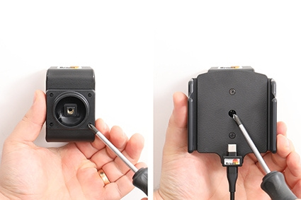 Brodit Aktiv holder til fast montering, Apple iPhone 15 Plus/15 Pro Max/16 Plus/16 Pro Max